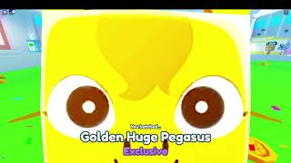 What hatching Huge Pegasus looks like! (All Rarities)