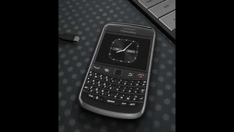 OS6 Desktop Manager Tutorial Video for the Blackberry Bold 9650