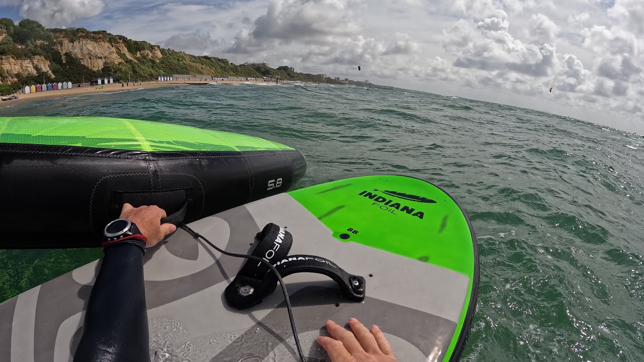 Indiana foil and 88l board first look - YouTube