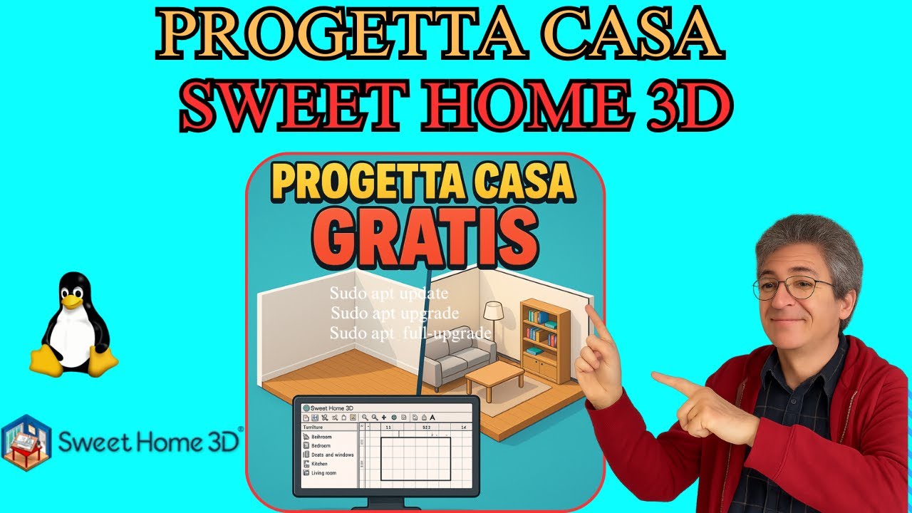 Progettare interni gratis con Sweet Home 3D | Tutorial base in italiano