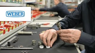 Assembly and use of a stationary screw spindle WEBER