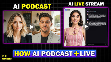 VisionStory AI + NotebookLM = The Ultimate AI Podcast Generator & Avatar Live Stream Tool!