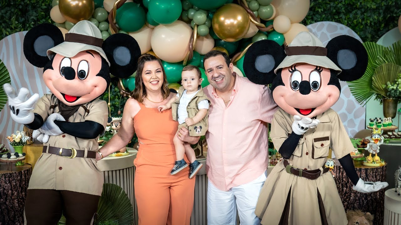 THÉO LIMA - 1 ANO MICKEY NO SAFARI  THÉO LIMA - 1 ANO MICKEY NO SAFARI