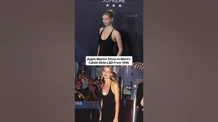 Apple Martin Wears Mom Gwyneth Paltrow's 1996 Dress