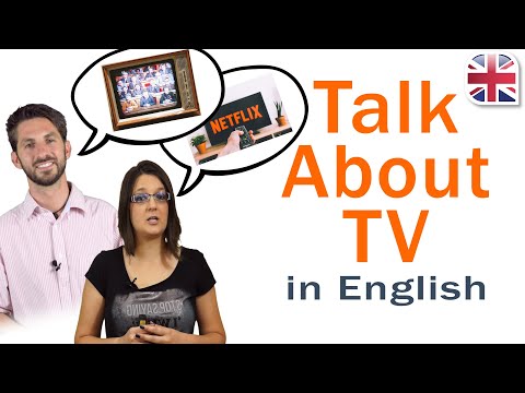 How to Talk About TV Shows in English - Spoken English Lesson
