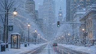 Winter Storm Ambience | Howling Wind & Blowing Snow | Freezing Snow & Wind Sounds for Sleeping #2