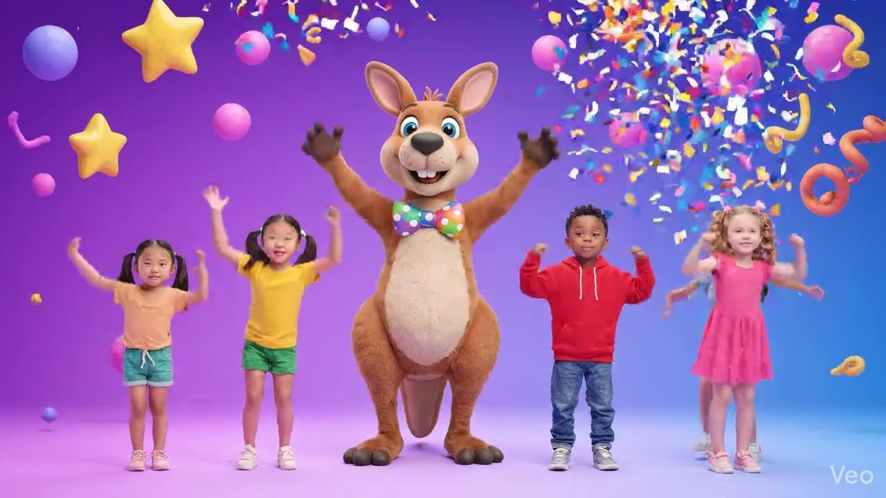 KIDS FUN DANCE PARTY! 🦘 Jump, Spin & Move Along | Bounce & Bop