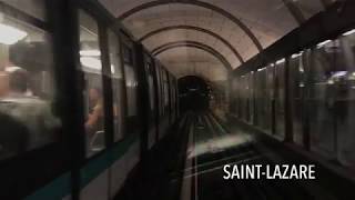 SET 5-6 Alstom MP89CA (RATP) (Line 14) (FULL TRIP to Saint-Lazare)