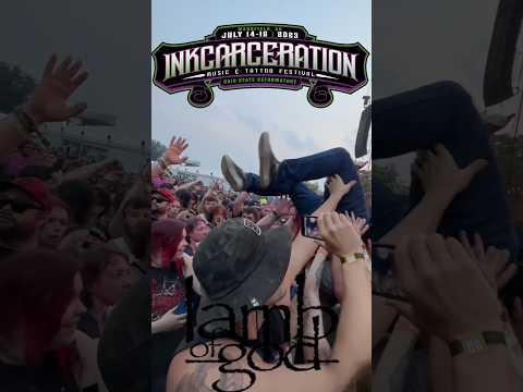 Mosh Pit For @lambofgodofficial at Inkcarceration Festival