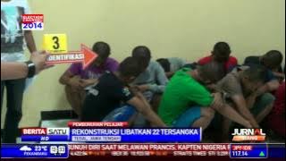 Polisi Gelar Rekonstruksi Pembunuhan Siswa SUPM