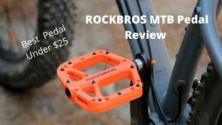 ROCKBROS Mountain Bike Pedal Review // Best Pedal Under $25