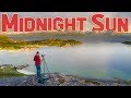 Midnight Sun Landscape Photography in Norway