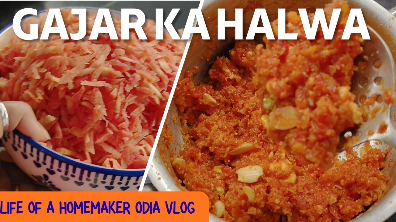 Gajar Halwa Kemiti Banaebe? 😍 Perfect Mitha Recipe for Family #youtube #vlog 