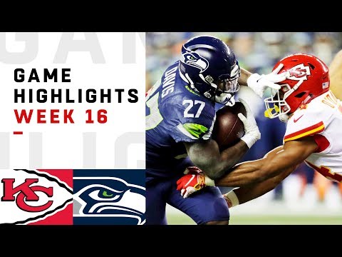 Chiefs vs. Seahawks Week 16 Highlights | NFL 2018