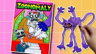 [🐾paper diy🐾] Wedding Zoonomaly 👰🤵 Rescue Monster Smile Cat Pregnant (+ Smiling Critters) Asmr