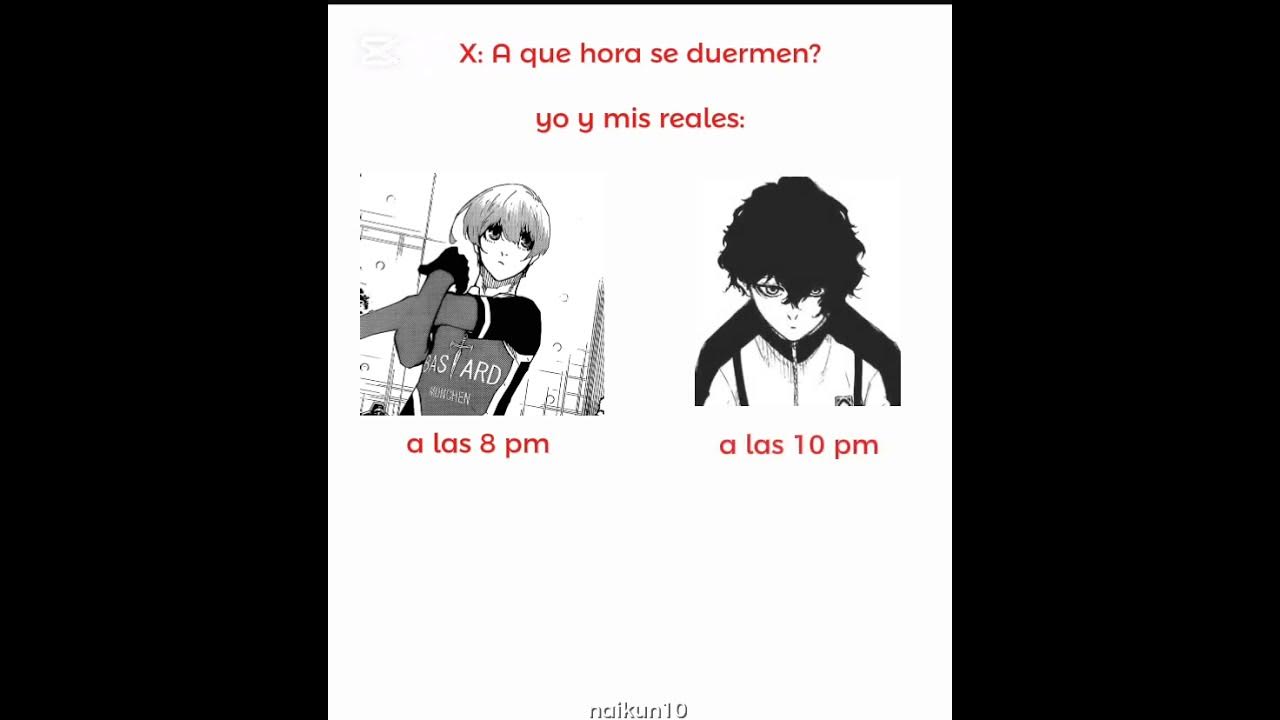 DORMIR ES PARA GILES🗣‼️ #bluelock #anime
