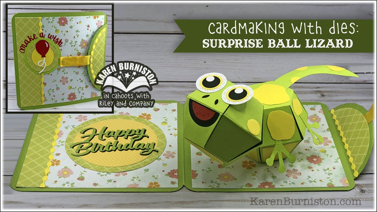 cardmaking-with-dies-surprise-ball-lizard-birthday-card-youtube