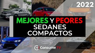 Los MEJORES y PEORES sedanes COMPACTOS que puedes comprar