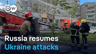 Deadly Russian drone attacks on Ukraine resume after ceasefire ends | DW News