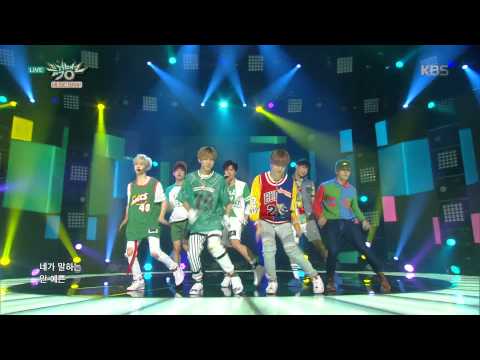 [kbs world] 뮤직뱅크 - 갓세븐, 상큼한 퍼포먼스…보기에도 '딱 좋아'. 20150814