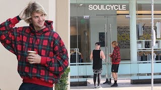 EXCLUSIVE - Justin Bieber Denied Entry At SoulCycle! chords