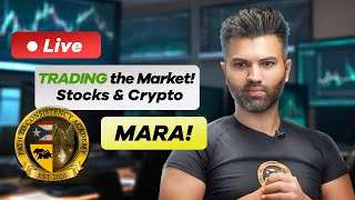 Live Trading the Stock Market (MARA): Strategies, Analysis, and Insights