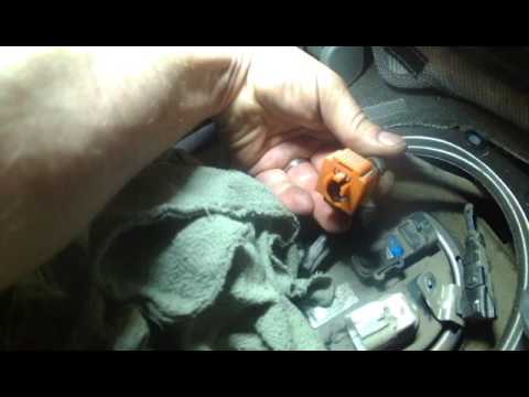 Fuel pump replacement 2007 Kia Rondo Install or remove and replace. How to change pump