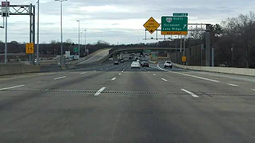 Henry Shirley Memorial Highway (Interstate 95 Exits 170 to 160) southbound (Local Lanes)
