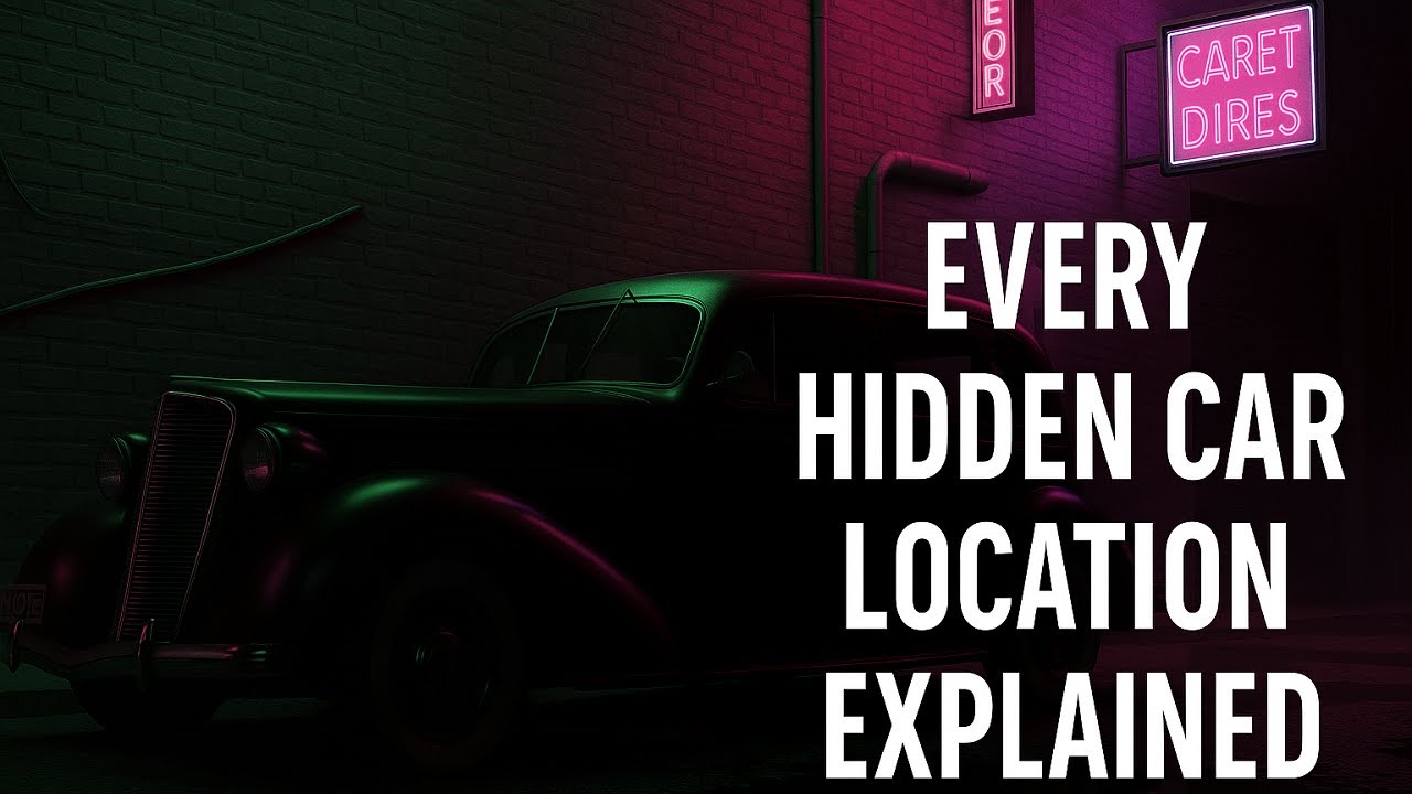 All Hidden Cars in Mafia DE – Locations & How to Get Them