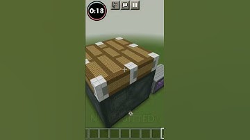 GAINT WORKING PISTON IN MINECRAFT #shorts #minecraft #shortsvideo #youtubeshorts #notquitted