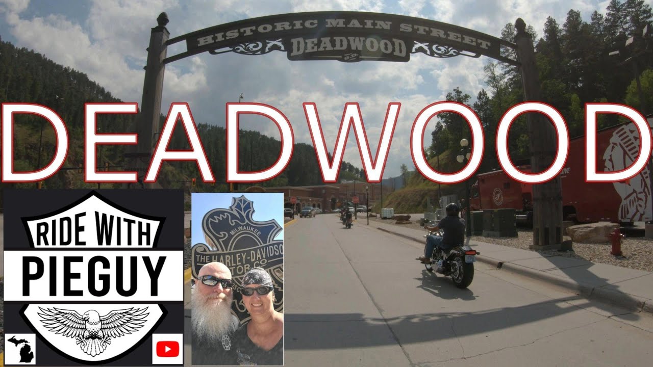Deadwood South Dakota motorcycle ride /4K - YouTube