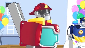 Odd Bot Out! | Transformers Rescue Bots Full Episodes | Transformers Junior