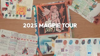 2025 creative journal flipthrough (part 1) ⭐ Take a Note A5 & Hobonichi Cousin