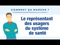 Le représentant des usagers du système de santé, comment ça marche ?