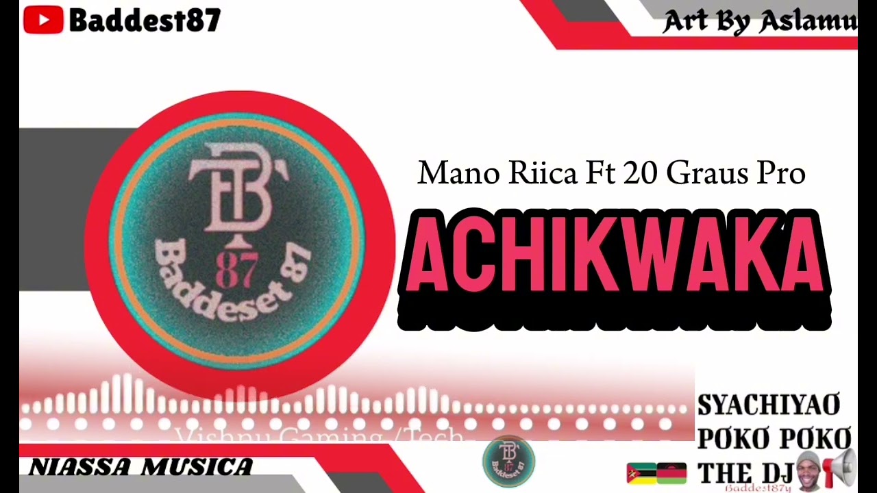 Mano Riica Ft 20 Graus Pro_Achikwaka(Official Audio) Baddest87