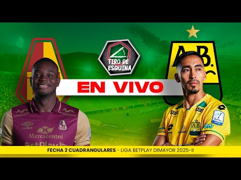 TOLIMA VS BUCARAMANGA En Vivo Fecha 2 Cuadrangulares Liga Betplay 2025