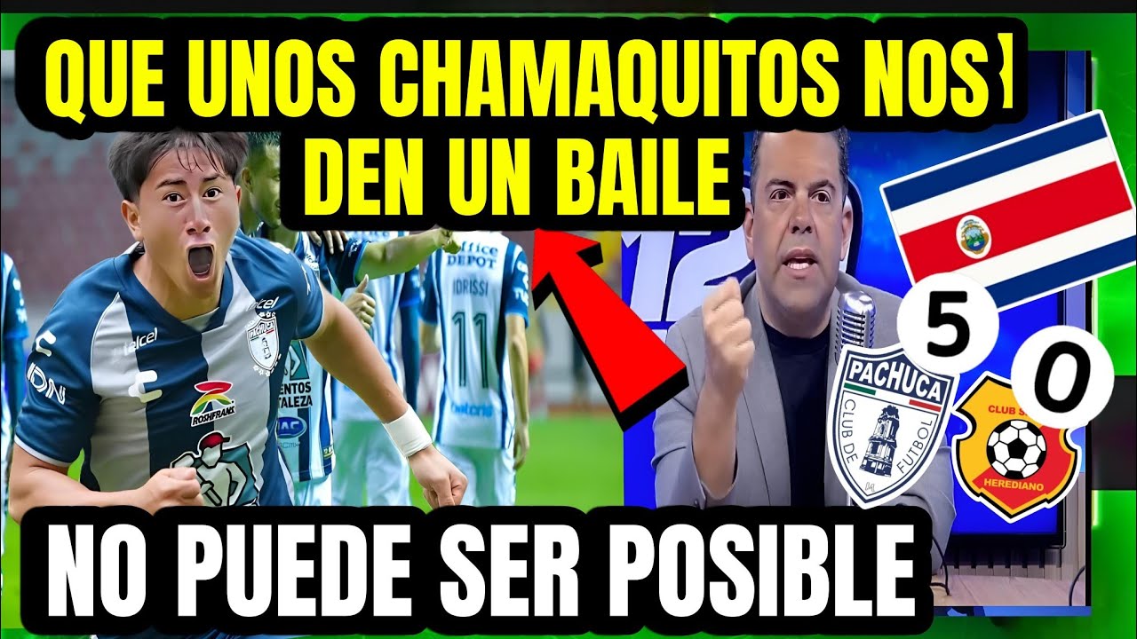 TICOS CONTINÚAN HABLANDO DEL BAILE DEL PACHUCA AL HEREDIANO
