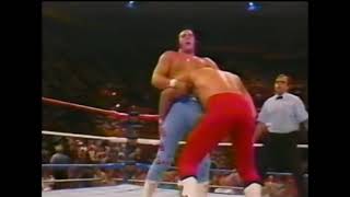 Honky Tonk Man vs. Ricky Steamboat: Intercontinental Title Match (WWF 1987)
