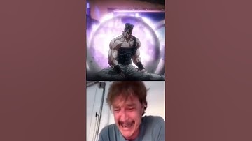 Pedro Pascal crying (JoJo)