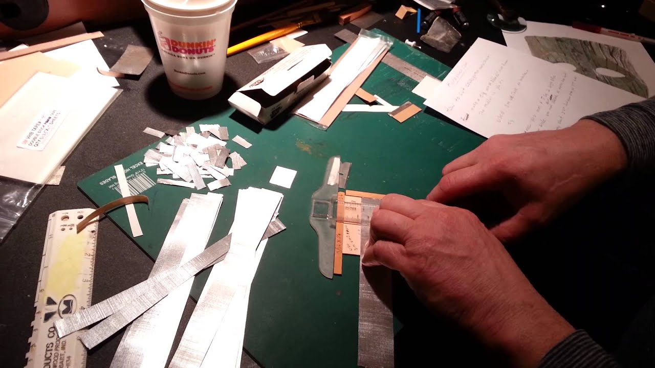 how to cut model trains corrugated metal sheet youtube metal sheet models