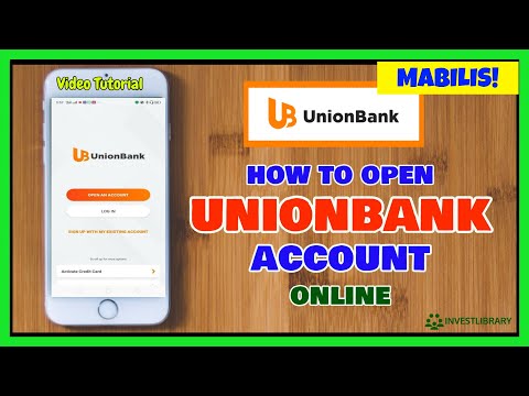 Unionbank Online Application How to Open Union Bank Savings Account Online