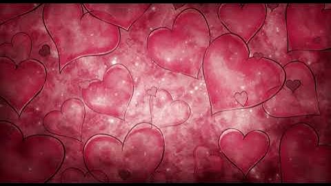Nền video cưới, sinh nhật, trái tim hồng, video background for wedding, love, red hearts