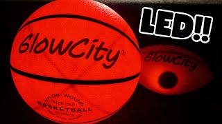 Glow City LED Light Up Basketball and Football Demo + Review