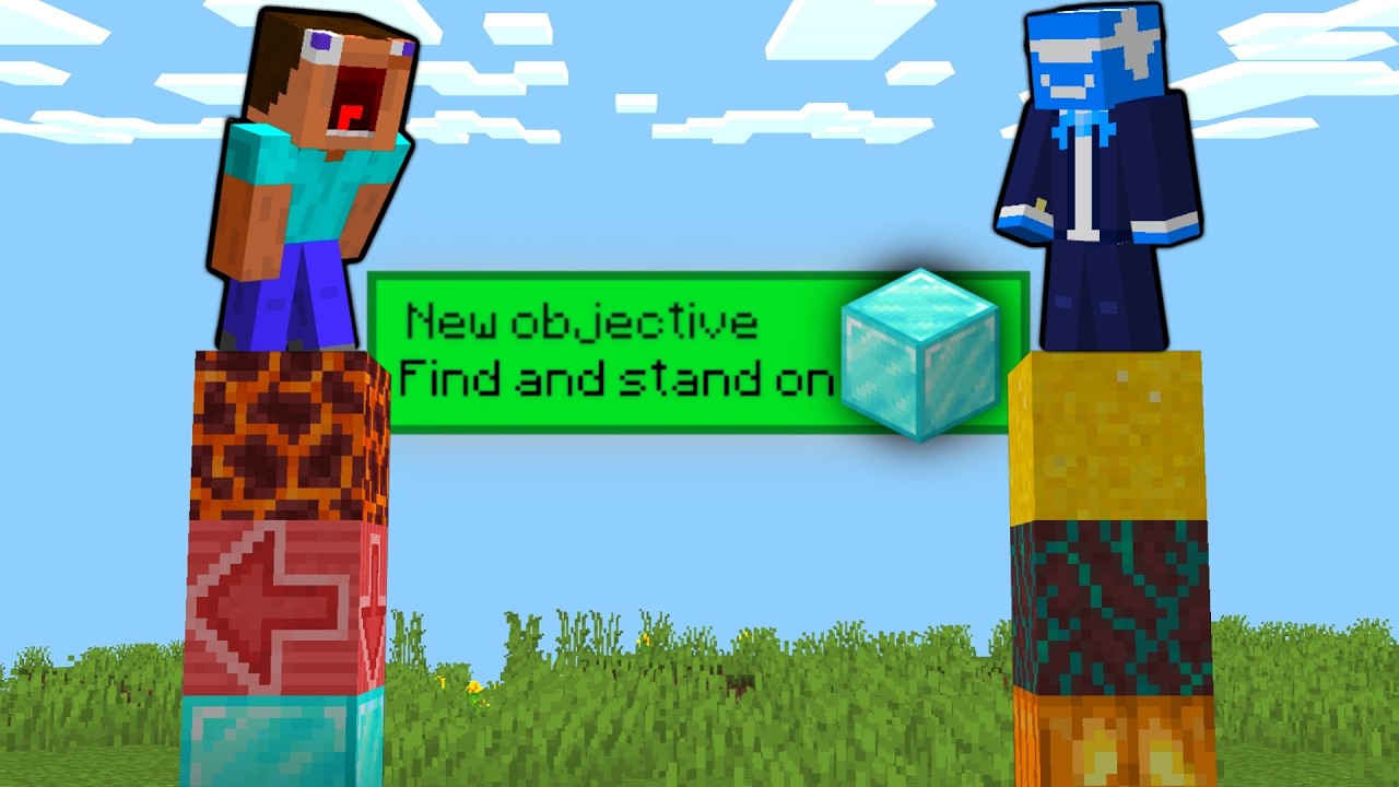 Find & Stand on THIS BLOCK or LOSE...