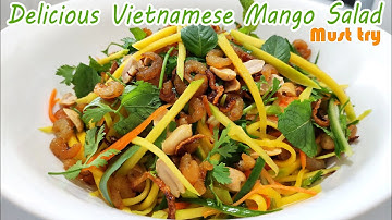 [ENG Sub.] Gỏi Xoài Tôm Khô -CÁCH LÀM MỚI ngon ơi là ngon | Vietnamese Mango Salad Easy & Delicious