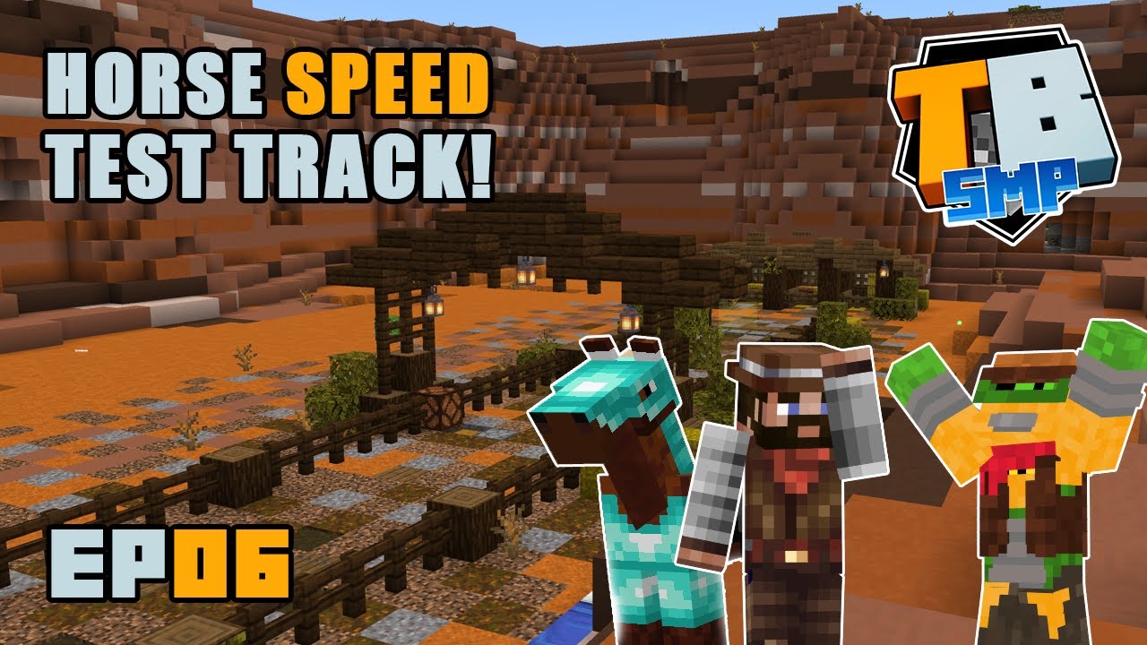 Horse speed test track at the ranch! | Truly Bedrock Season 2 [06 ...