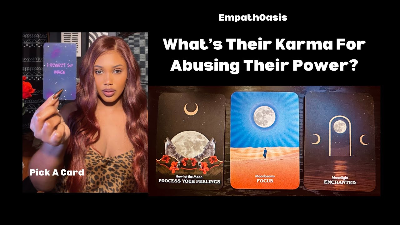 ИХ КАРМА ЗА ЗЛОУПОТРЕБЛЕНИЕ ВАМИ ИЛИ ЗЛОУПОТРЕБЛЕНИЕ СВОЕЙ СИЛОЙ (ВЫБЕРИТЕ КАРТУ)