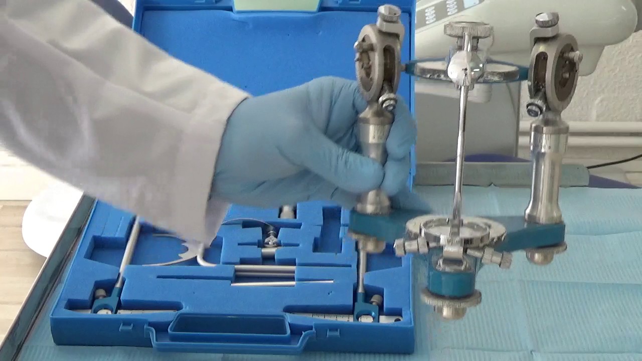 Partes arco facial - articulador semiajustable - YouTube