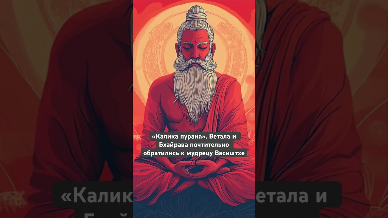 «Калика пурана». Ветала и Бхайрава почтительно обратились к мудрецу Васиштхе
