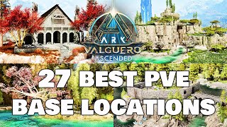 The Best Pve Base Locations For Valguero - Ark Survival Ascended.